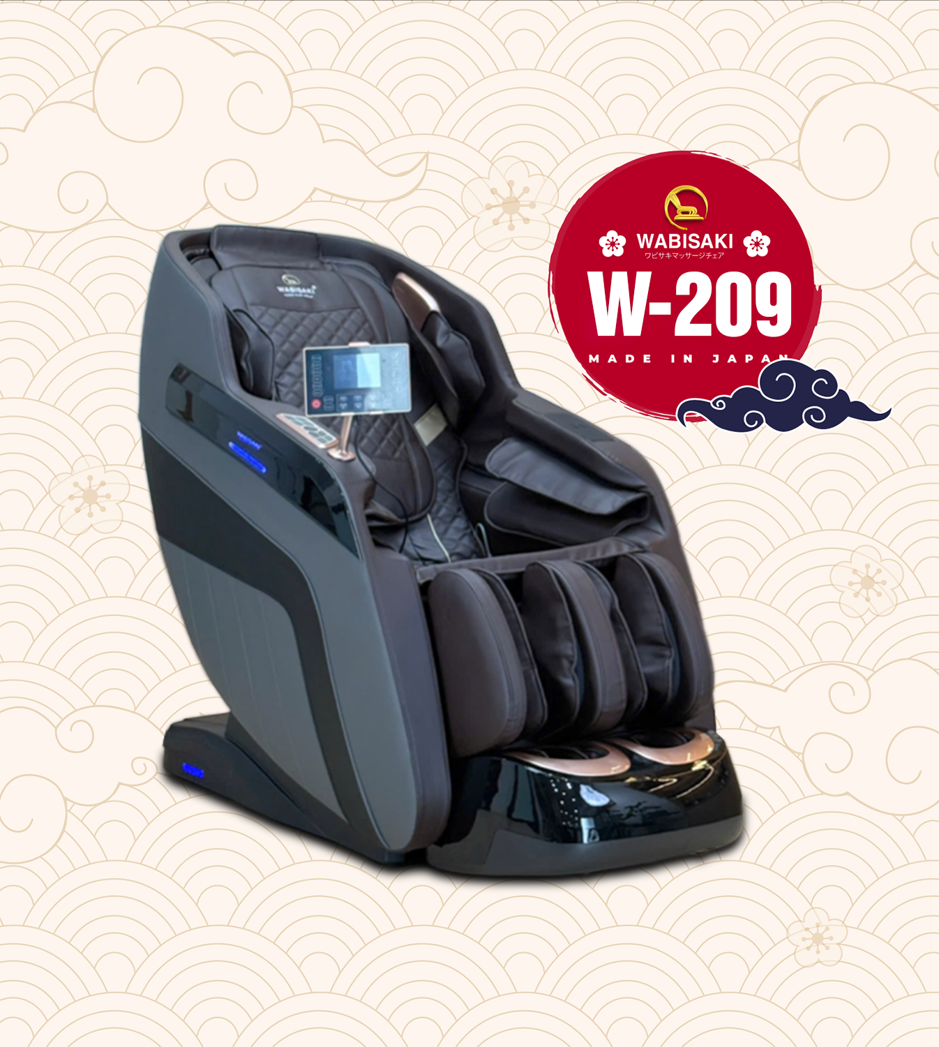 Ghế massage Wabisaki W 209