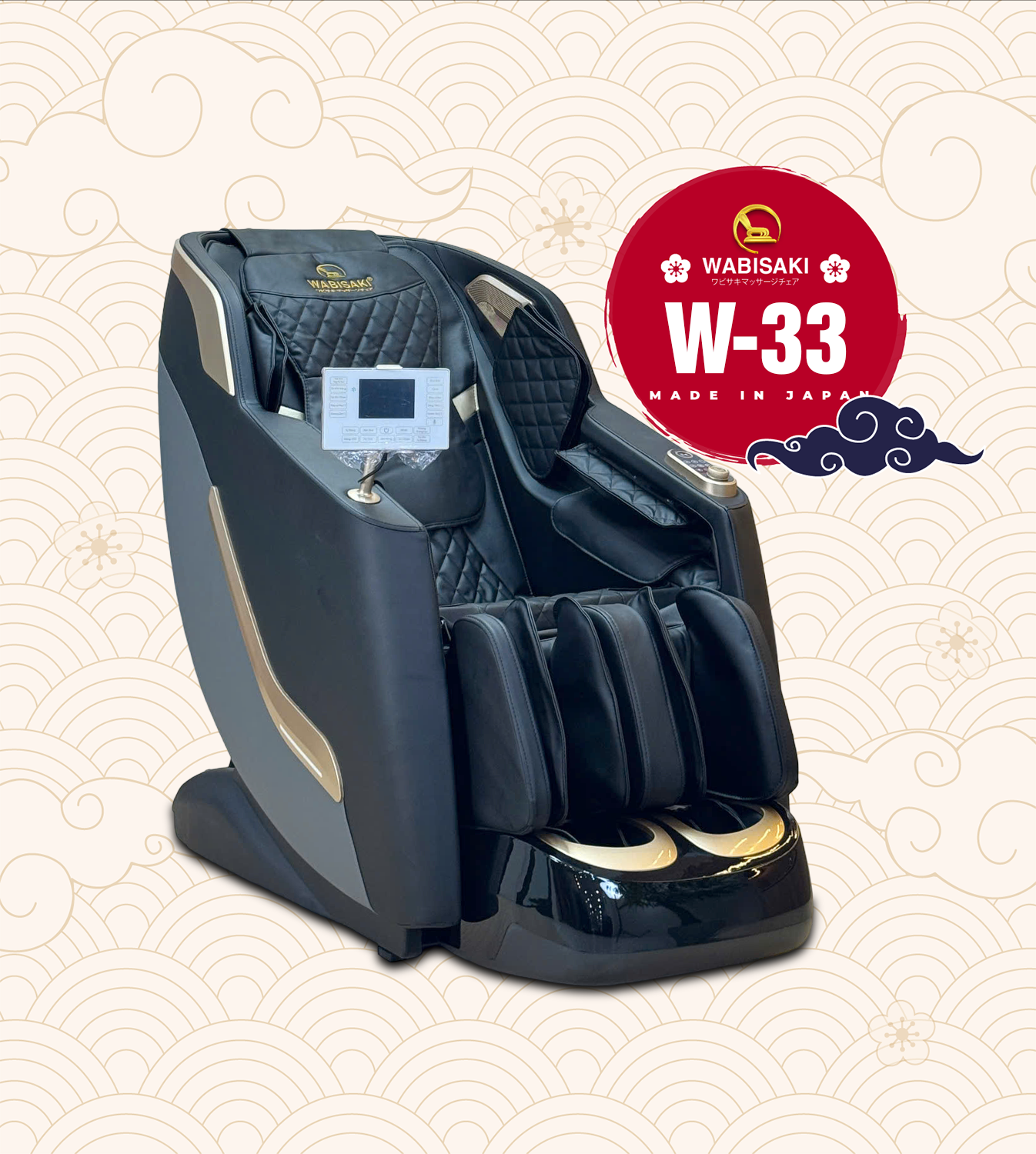 Ghế massage Wabisaki W 33