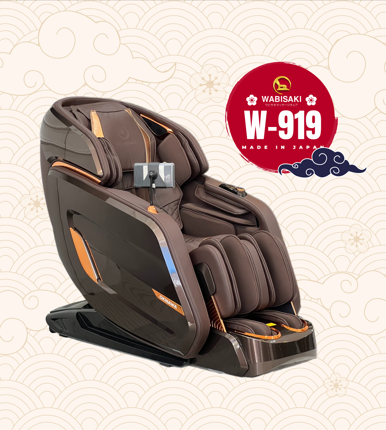 Ghế massage Wabisaki W 737