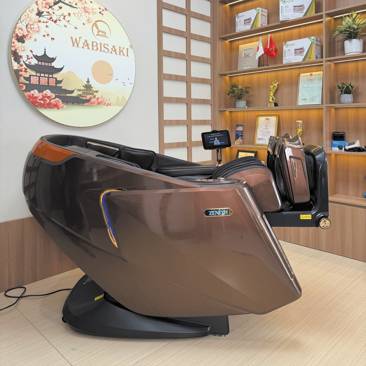 Ghế massage Wabisaki W 888 Pro ( Nâu )