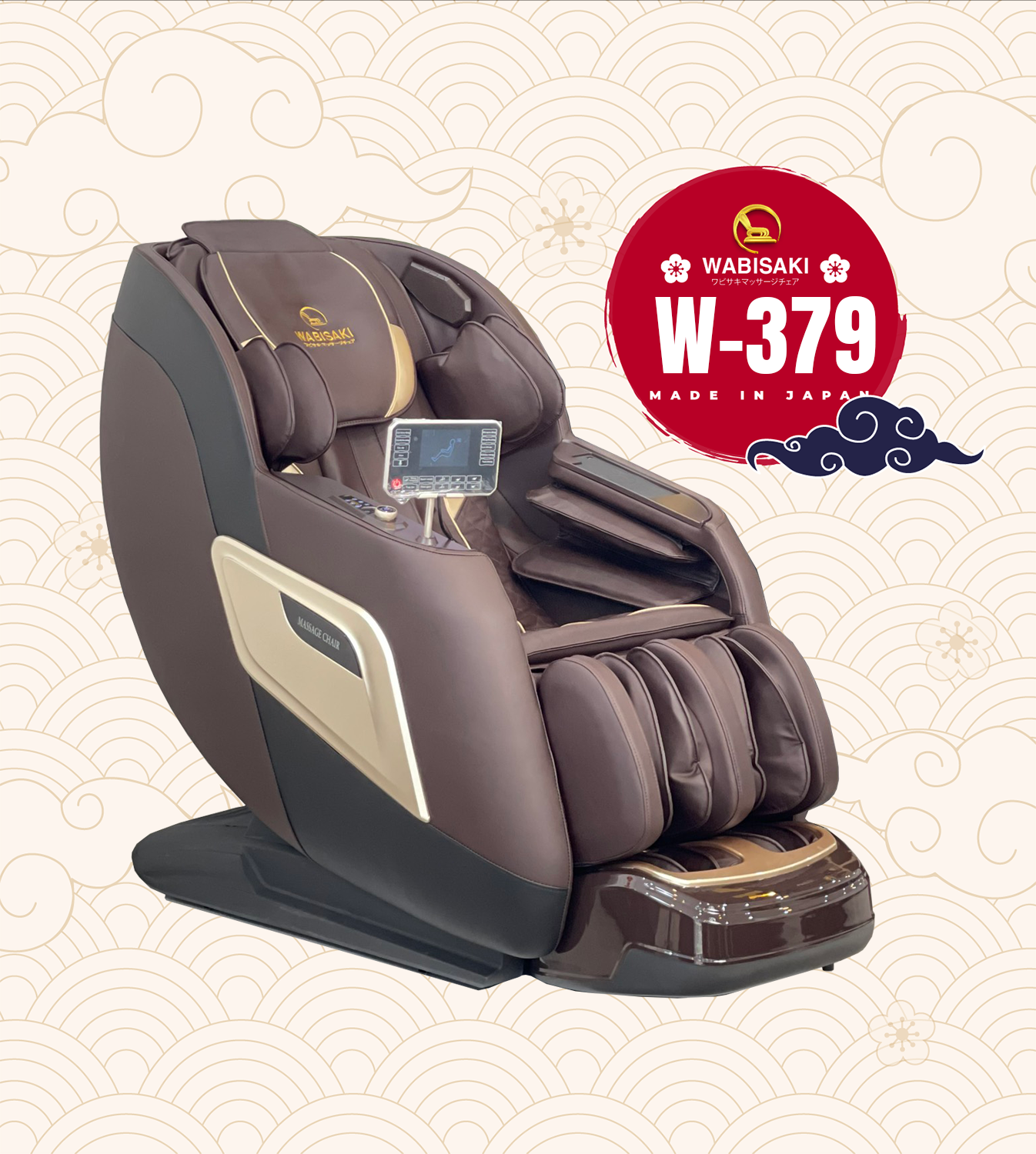 Ghế massage Wabisaki W 379