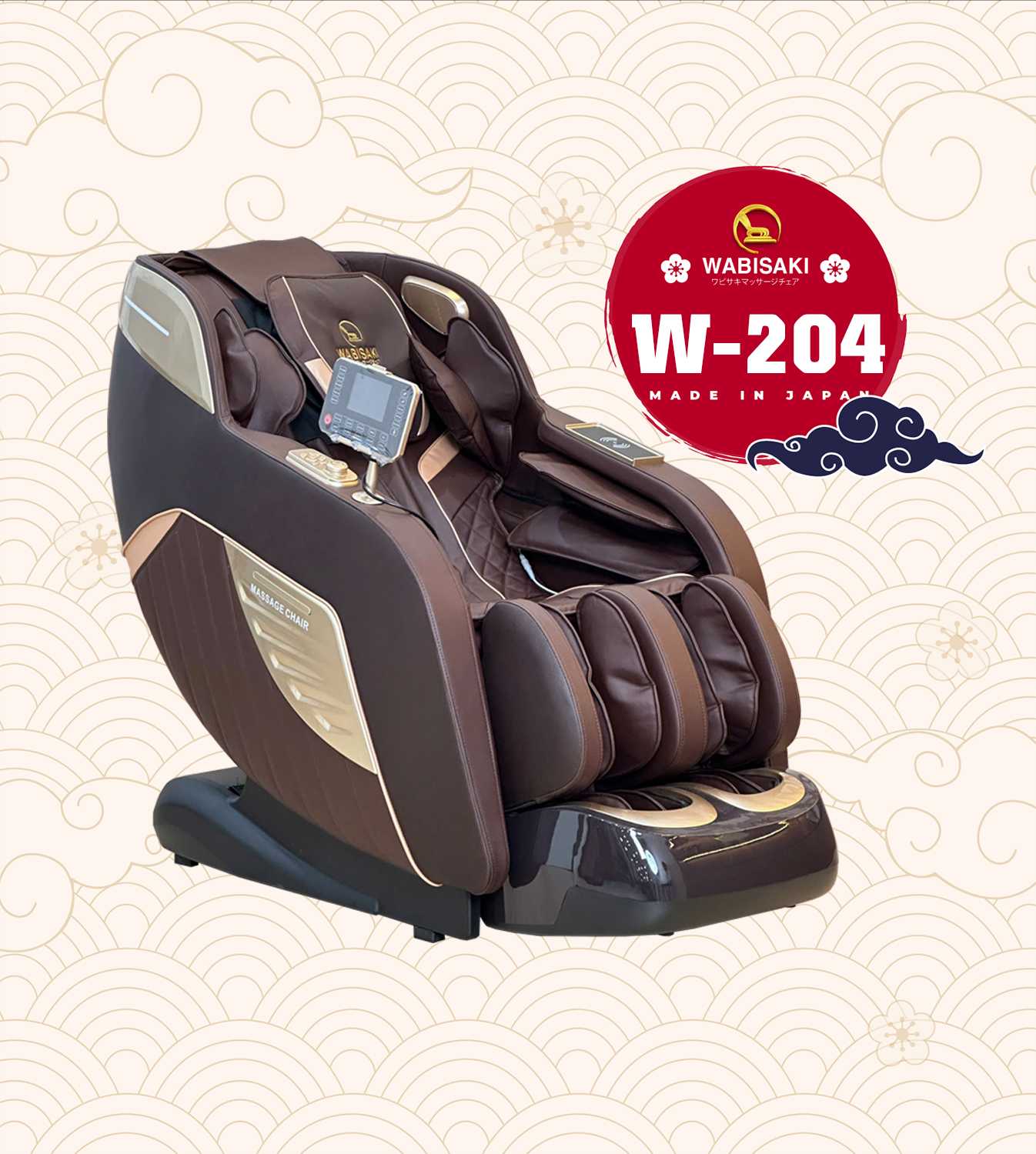 Ghế massage Wabisaki W 204