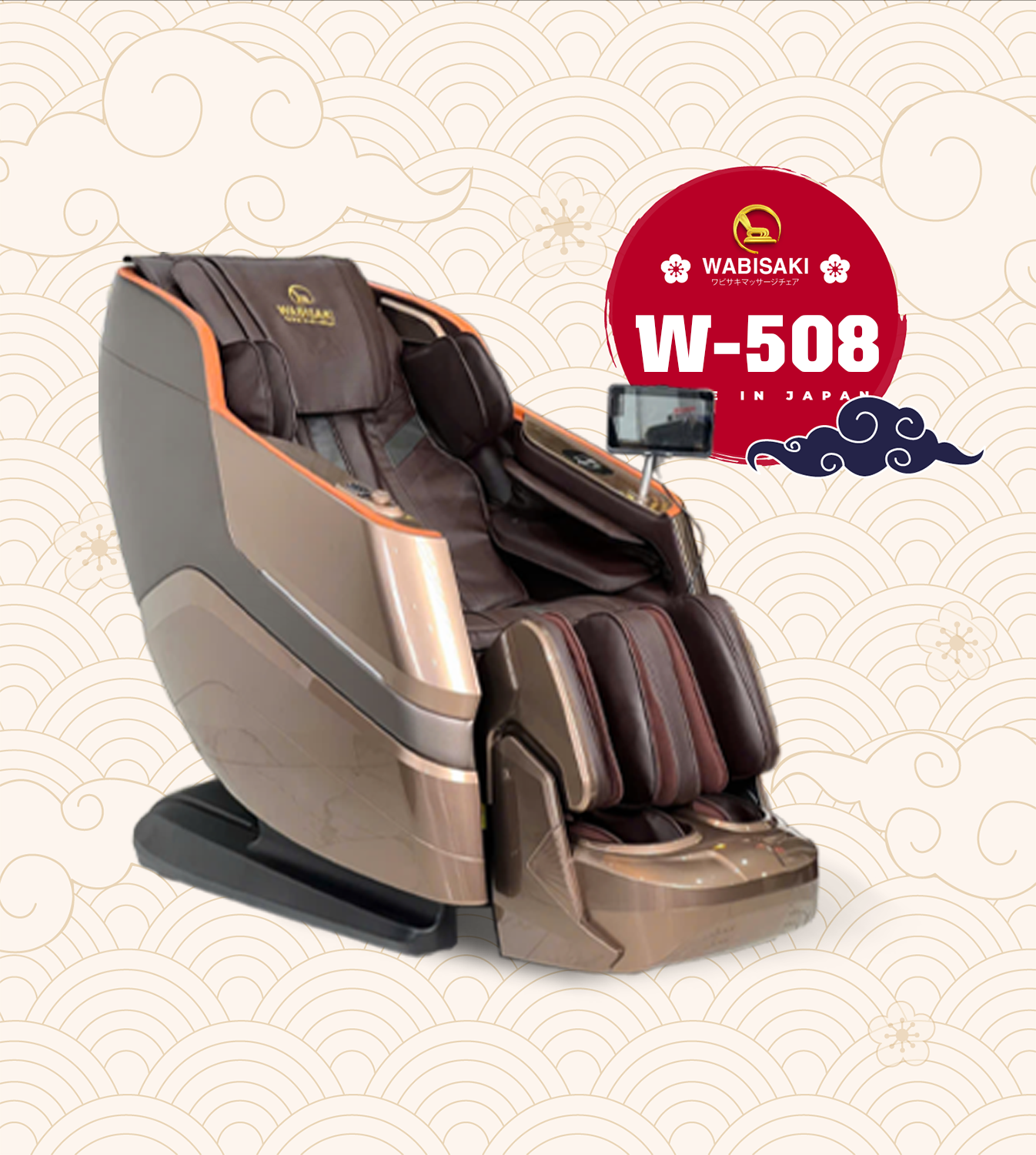 Ghế massage Wabisaki W 508