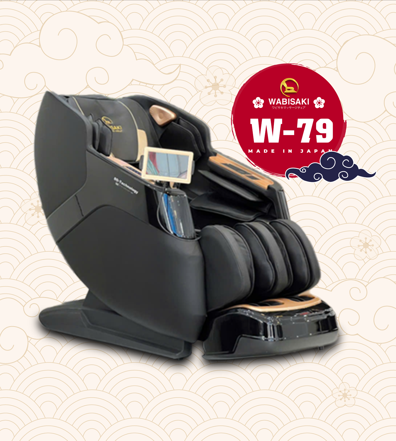 Ghế massage Wabisaki W 79