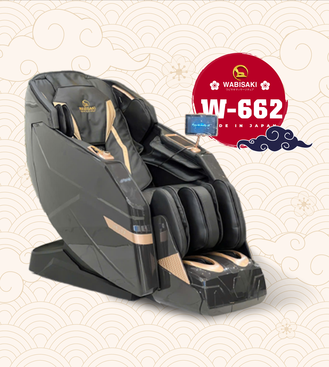 Ghế massage Wabisaki W 662