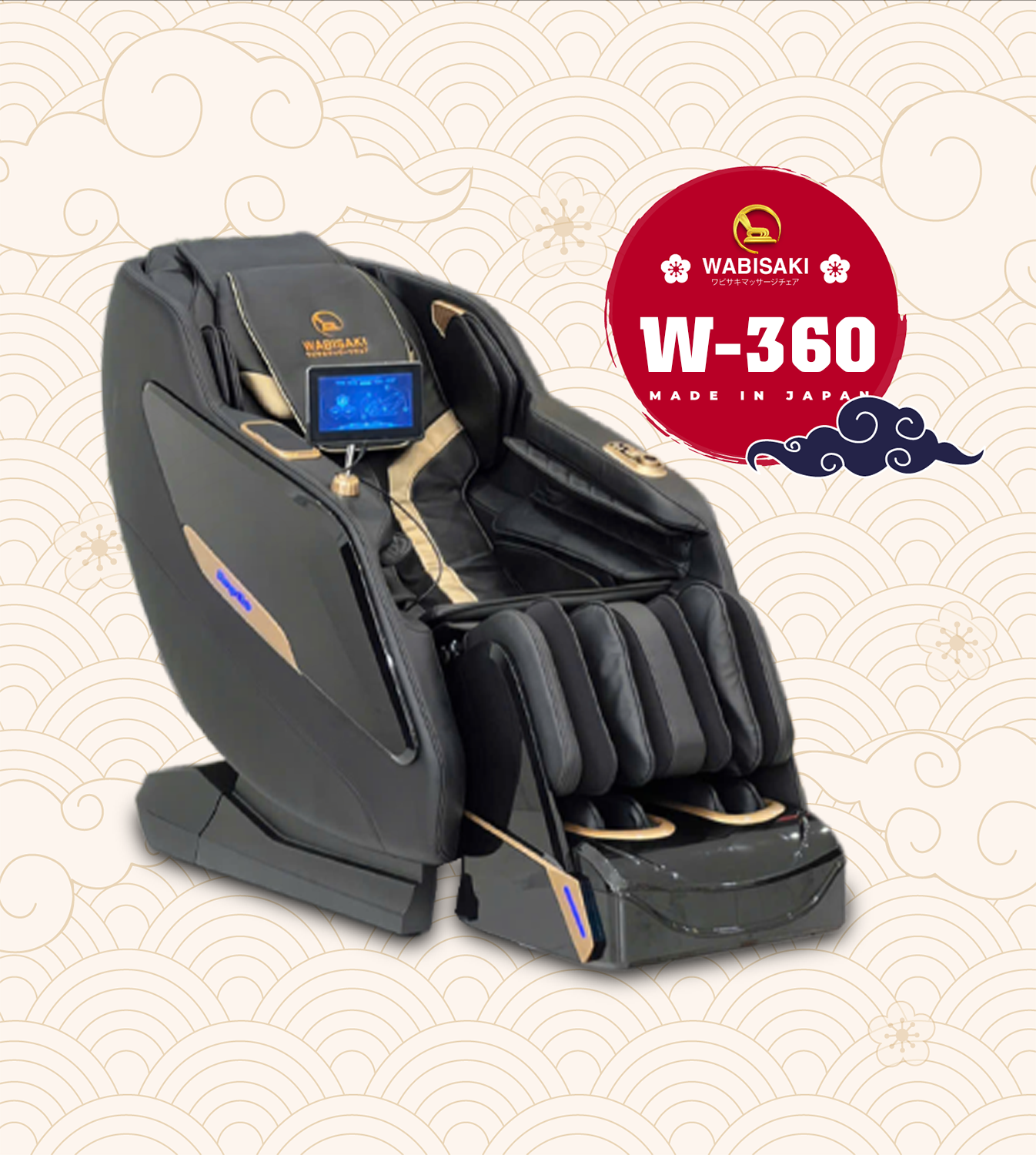 Ghế massage Wabisaki W 360