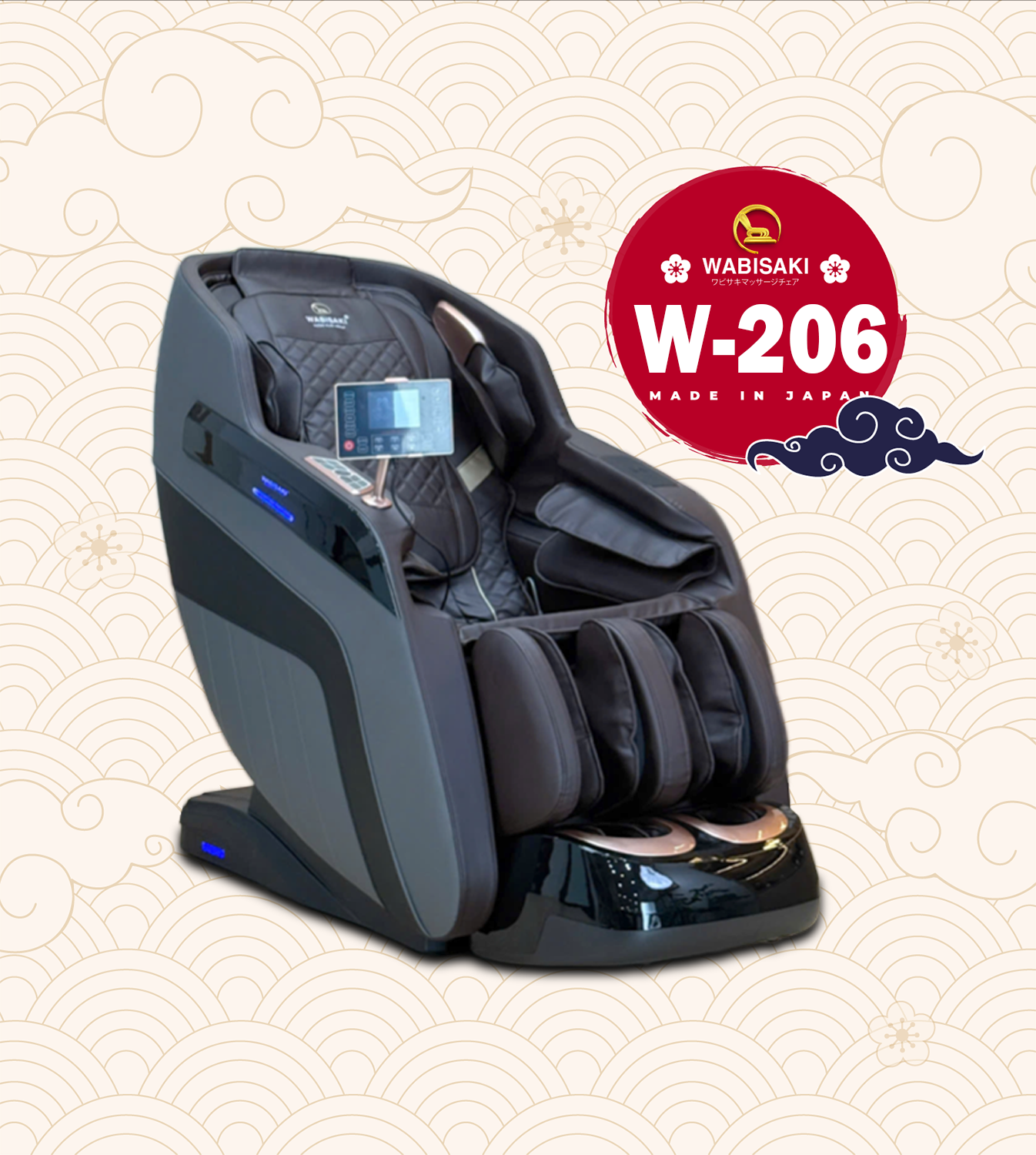 Ghế massage Wabisaki W 206