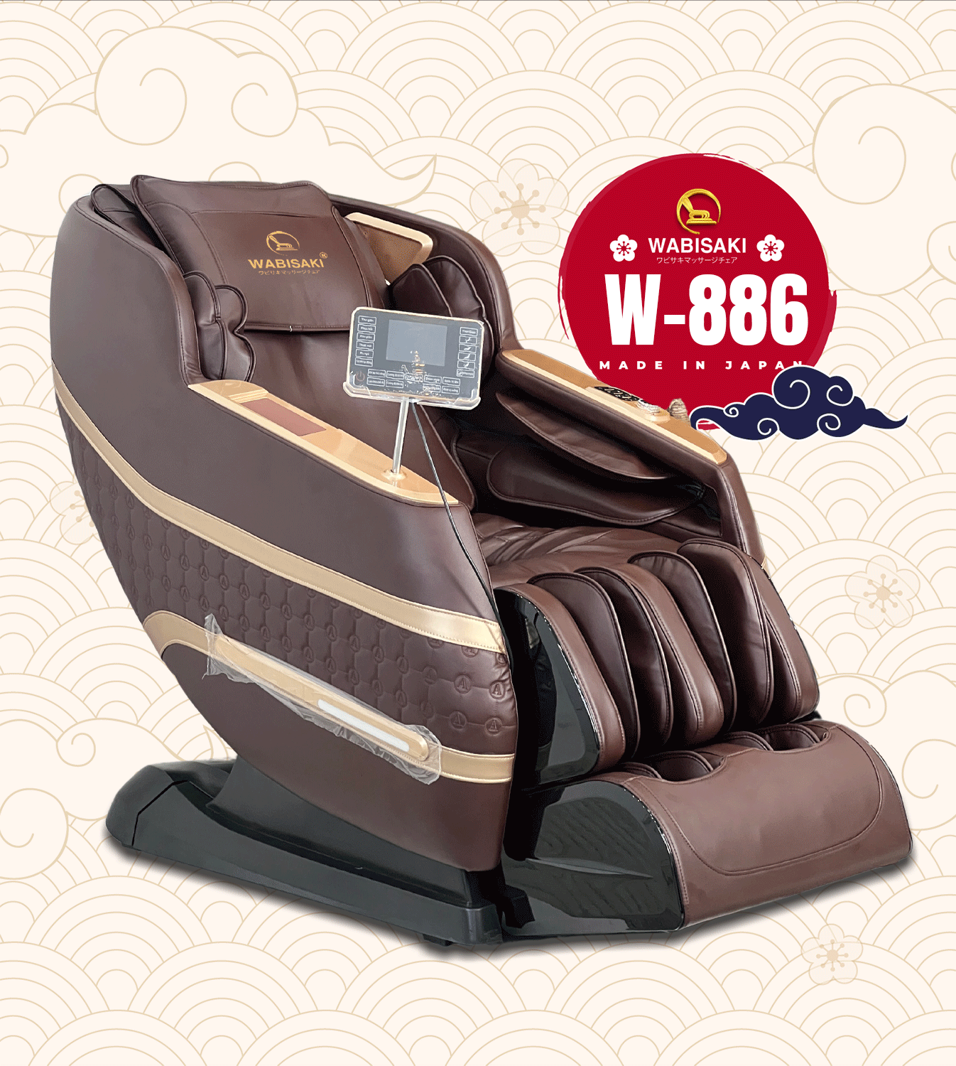 Ghế massage Wabisaki W 886